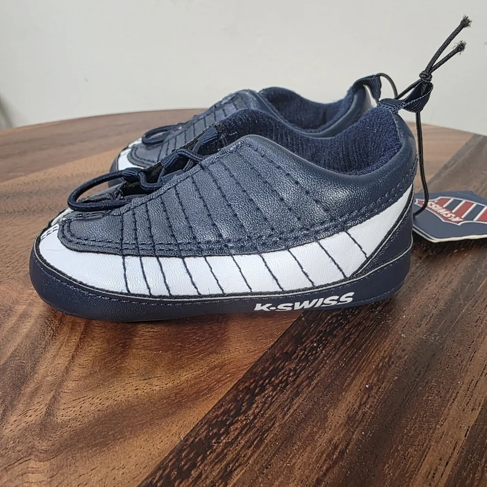 NEW K-Swiss Kids Shoes Size 3 6-9 months Blue
